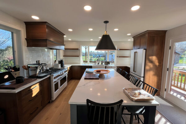 Farmhouse Kitchen by Savvy Cabinetry of Seattle